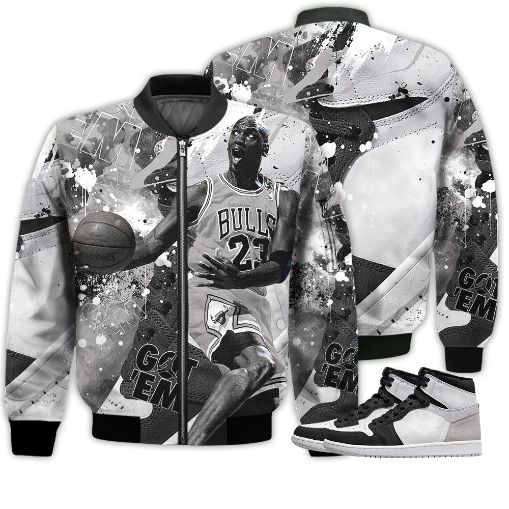 Shirt To Go With JD 1 Retro High OG Stage Haze - Got Em Shoes Goat - Stage Haze 1s Gifts Unisex Matching 3D Bomber Jacket Shirt To Go With JD 1 Retro High OG Stage Haze - Got Em Shoes Goat - Stage Haze 1s Gifts Unisex Matching 3D Bomber Jacket