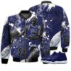 Shirt To Go With JD 11 Retro Midnight Navy - Got Em Shoes Goat - Midnight Navy 11s Gifts Unisex Matching 3D Bomber Jacket