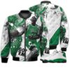 Shirt To Go With JD 13 Retro Lucky Green - Got Em Shoes Goat - Lucky Green 13s Gifts Unisex Matching 3D Bomber Jacket