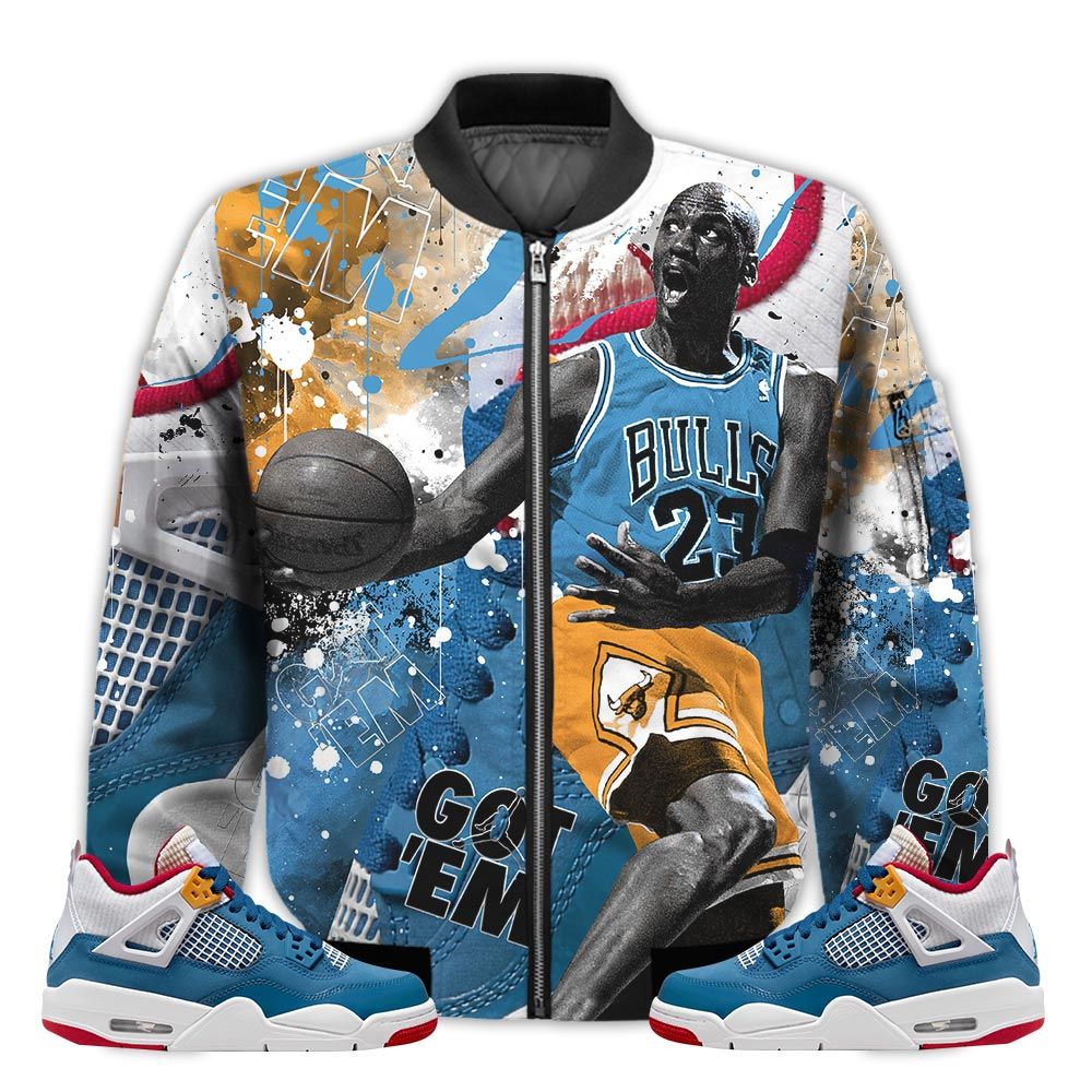 Shirt-To-Go-With-JD-4-GS-Messy-Room-Got-Em-Shoes-Goat-Messy-Room-4s-Gifts-Unisex-Matching-3D-Bomber-Jacket-1