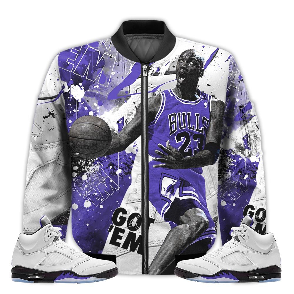 Shirt-To-Go-With-JD-5-Retro-Concord-Got-Em-Shoes-Goat-Retro-Concord-5s-Gifts-Unisex-Matching-3D-Bomber-Jacket-1