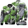 Shirt To Go With JD 5 Retro Green Bean - Got Em Shoes Goat - Green Bean 5s Gifts Unisex Matching 3D Bomber Jacket