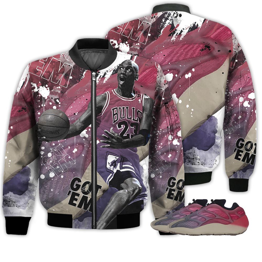 Shirt To Go With Yz 700 V3 Fade Carbon - Got Em Shoes Goat - V3 Fade Carbon 700s Gifts Unisex Matching 3D Bomber Jacket Shirt To Go With Yz 700 V3 Fade Carbon - Got Em Shoes Goat - V3 Fade Carbon 700s Gifts Unisex Matching 3D Bomber Jacket