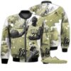 Shirt To Go With Yz Slide Resin - Got Em Shoes Goat - Slide Resin Gifts Unisex Matching 3D Bomber Jacket