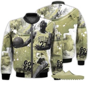 Shirt To Go With Yz Slide Resin - Got Em Shoes Goat - Slide Resin Gifts Unisex Matching 3D Bomber Jacket