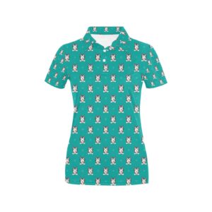 Siberian Huskies Print Design Lks304 Women'S Polo Shirt