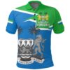 Sierra Leone Polo Shirt Coat Of Arms - Style A27