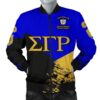 Sigma Gamma Rho Men's Bomber Jacket Paint Style A31 Bomber Jacket