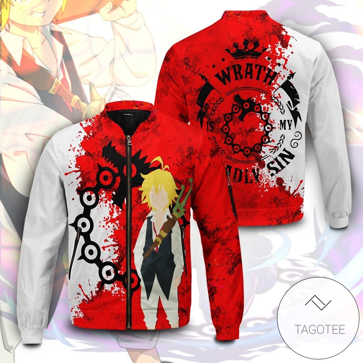 Sin Of Wrath Bomber Jacket Sin Of Wrath Bomber Jacket
