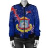 Sint Maarten Christmas Coat Of Arms Women Bomber Jacket X Style J78 Bomber Jacket