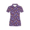 Skeleton Halloween Dance Print Design Lks304 Women'S Polo Shirt