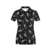 Skeleton Print Design Lks305 Women'S Polo Shirt