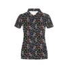 Skeleton Print Design Lks307 Women'S Polo Shirt