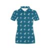 Ski Print Design Lks301 Women'S Polo Shirt