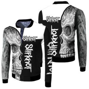 Skipknot Metal Band Skull 3D Bomber Jacket