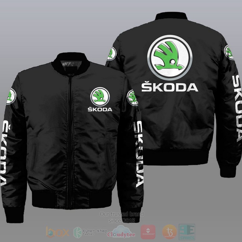 Skoda Car Bomber Jacket Skoda Car Bomber Jacket