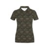 Skull Camo Style Print Design Lks308 Women'S Polo Shirt