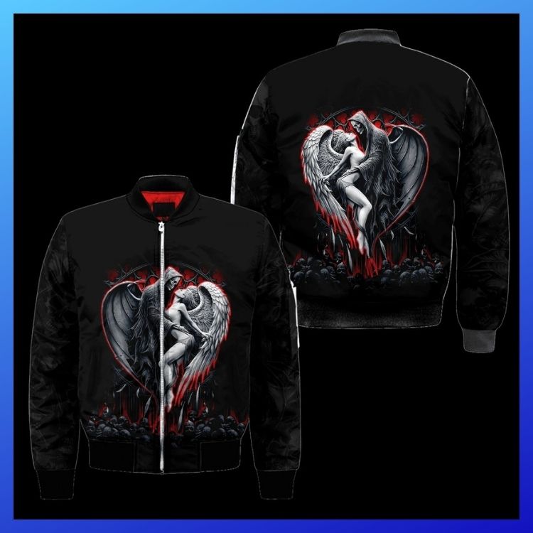 Skull-Evil-And-Angel-3D-Bomber-Jacket-1