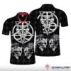 Skull Gift The Evil And Angel Skull Polo Shirt Nhd