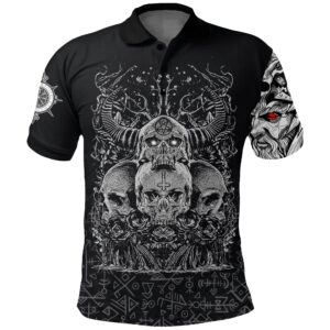 Skull Honor Polo Shirts A27