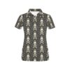 Skull King Print Design Lks307 Women'S Polo Shirt