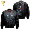 Skull New York Giants Full Printing Bomber Jacket