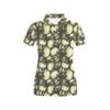 Skull Print Design Lks302 Women'S Polo Shirt