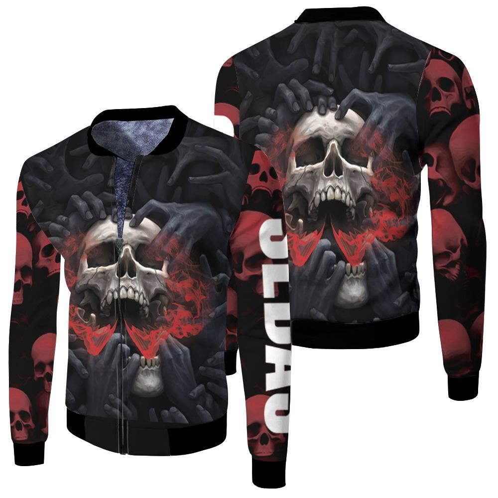 Skulls Red Halloween 3D Printed Hoodie Sebas Bomber Jacket Skulls Red Halloween 3D Printed Hoodie Sebas Bomber Jacket