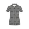 Skunk Print Design Lks301 Women'S Polo Shirt