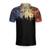 Sky Wavy Abstract Seamless Pattern 3D All Over Printed Polo Shirt