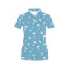 Skydiver Print Design Lks303 Women'S Polo Shirt