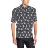 Sloth Happy Design Themed Print Men Polo Shirt