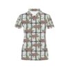 Sloth Print Design Lks301 Women'S Polo Shirt