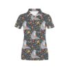 Sloth Print Design Lks303 Women'S Polo Shirt