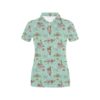 Sloth Print Design Lks305 Women'S Polo Shirt