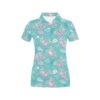 Sloth Print Design Lks309 Women'S Polo Shirt