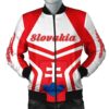 Slovakia Coat Of Arms Men Bomber Jacket  My Style J75 Bomber Jacket