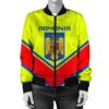 Slovakia Coat Of Arms Women Bomber Jacket Lucian Style JW5 Bomber Jacket