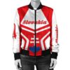 Slovakia Coat Of Arms Women Bomber Jacket My Style J75 Bomber Jacket