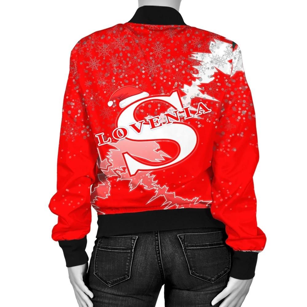Slovenia-Christmas-Coat-Of-Arms-Women-Bomber-Jacket-X-Style-J78-Bomber-Jacket-1