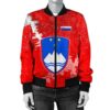 Slovenia Christmas Coat Of Arms Women Bomber Jacket X Style J78 Bomber Jacket