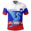 Slovenia Polo Shirt Dragon Flag A10