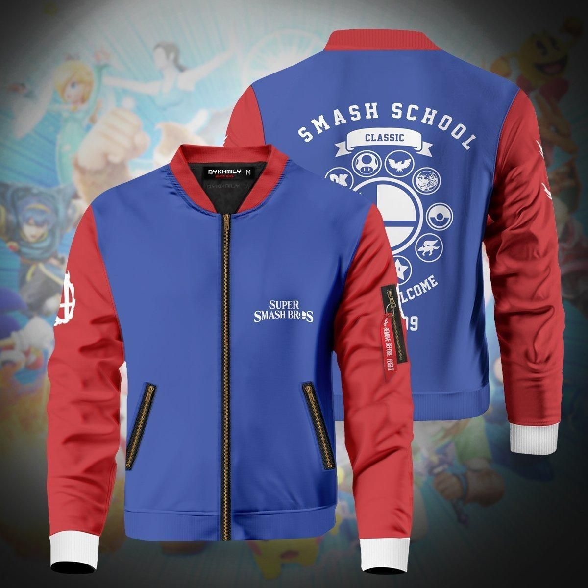 Smash Bros School Bomber Jacket Smash Bros School Bomber Jacket