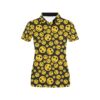 Smiley Face Emoji Print Design Lks304 Women'S Polo Shirt