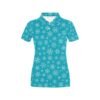 Snowflake Print Design Lks304 Women'S Polo Shirt