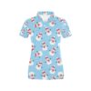 Snowman Print Design Lks305 Women'S Polo Shirt
