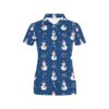 Snowman Print Design Lks306 Women'S Polo Shirt