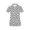 Soccer Ball Print Design Lks301 Women'S Polo Shirt