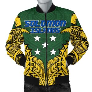 Solomon Islands Premium Men's Bomber Jacket A7 Bomber Jacket