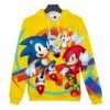 Sonic The Hedgehog Knuckles The Echidna And Tails 3D All Over Printed Shirt